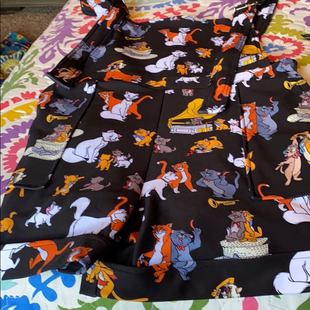 BlackMilk Aristocats Short Overalls